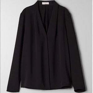 Babaton Button Up Power Blouse